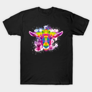 Pop Art Colorful Sheep T-Shirt